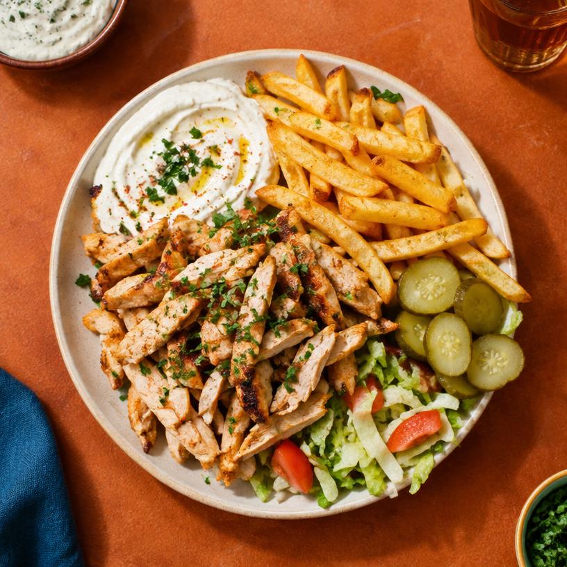 Chicken Shawarma Plate